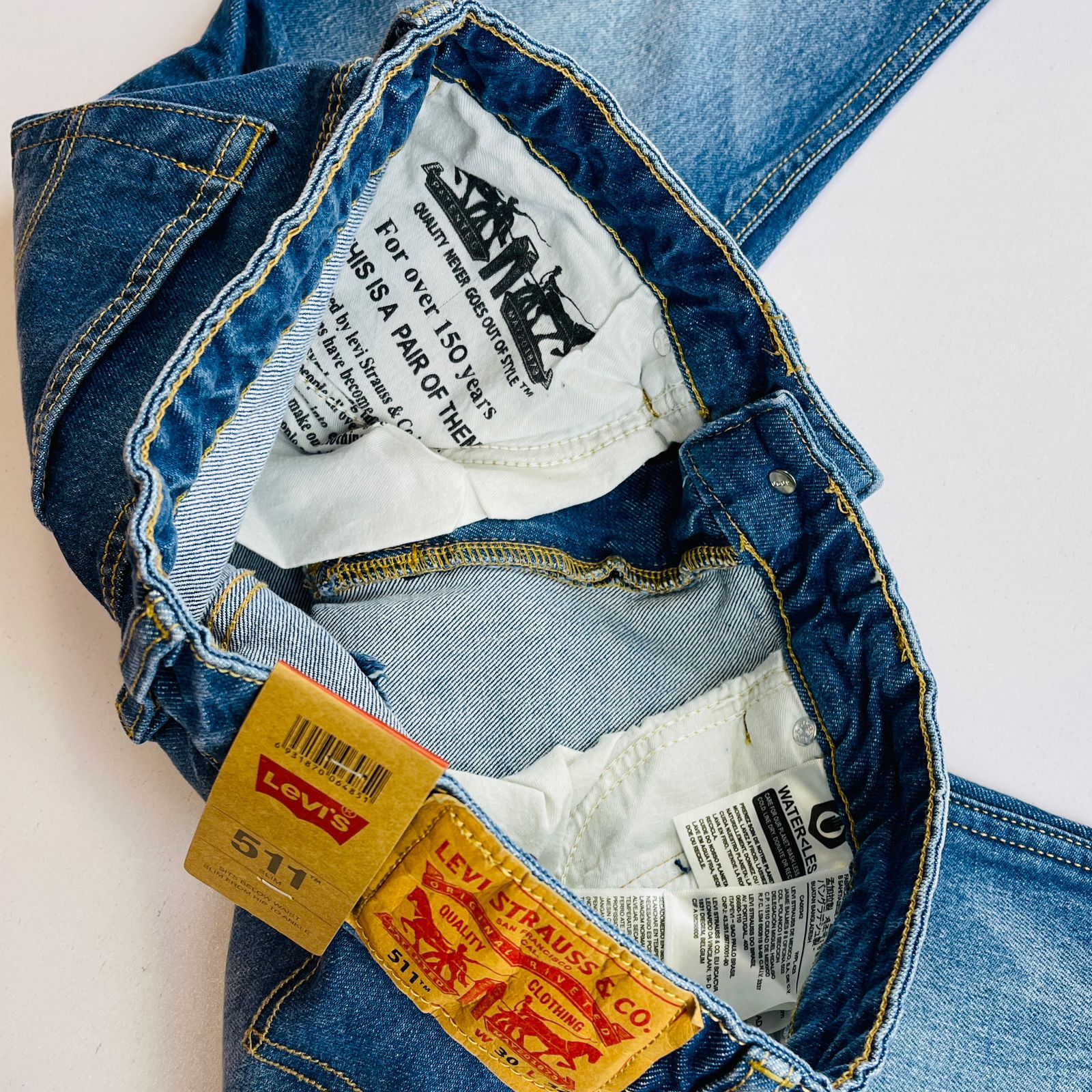 Levi’s Denim (Dark Blue)-1063 - Image 2